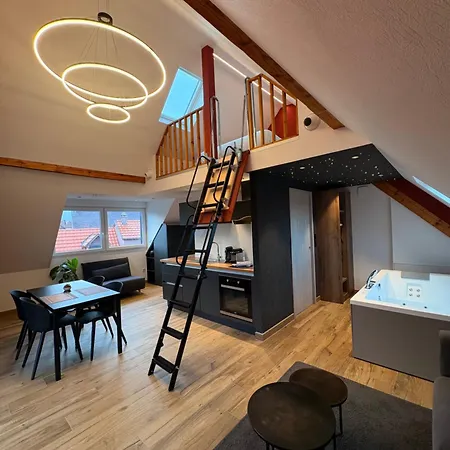 Alojamento de Acomodação e Pequeno-almoço L'atelier Emile - Privatif - 5 Min Colmar